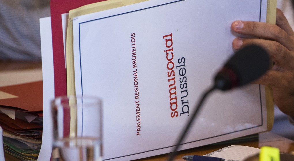 Illustration picture shows a session of Brussels Region parliamentary inquiry commission on Samusocial, in Brussels, Tuesday 04 July 2017. BELGA PHOTO LAURIE DIEFFEMBACQ