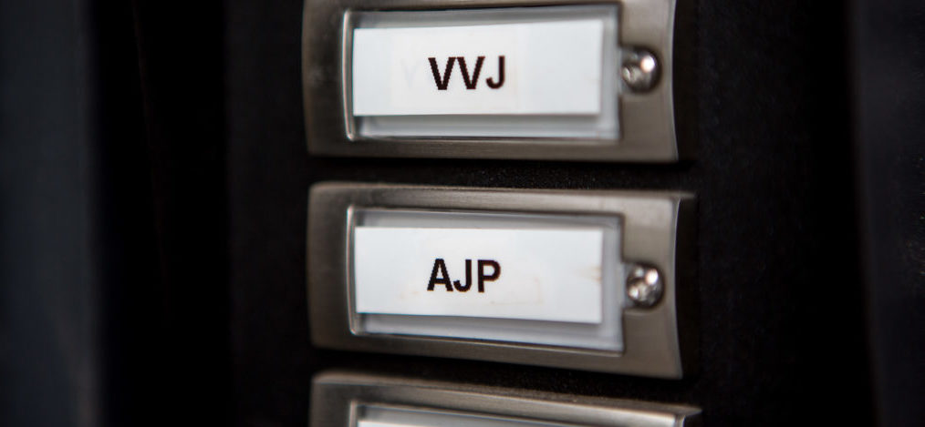 20130414 - BRUSSELS, BELGIUM: Illustration picture shows the headquarters of VVJ (Vlaamse Vereniging van Journalisten) and AJP (Association des Journalistes Professionnels de Belgique) at the rue de la Senne / Zennestraat 21 in Brussels, Sunday 14 April 2013. BELGA PHOTO SISKA GREMMELPREZ