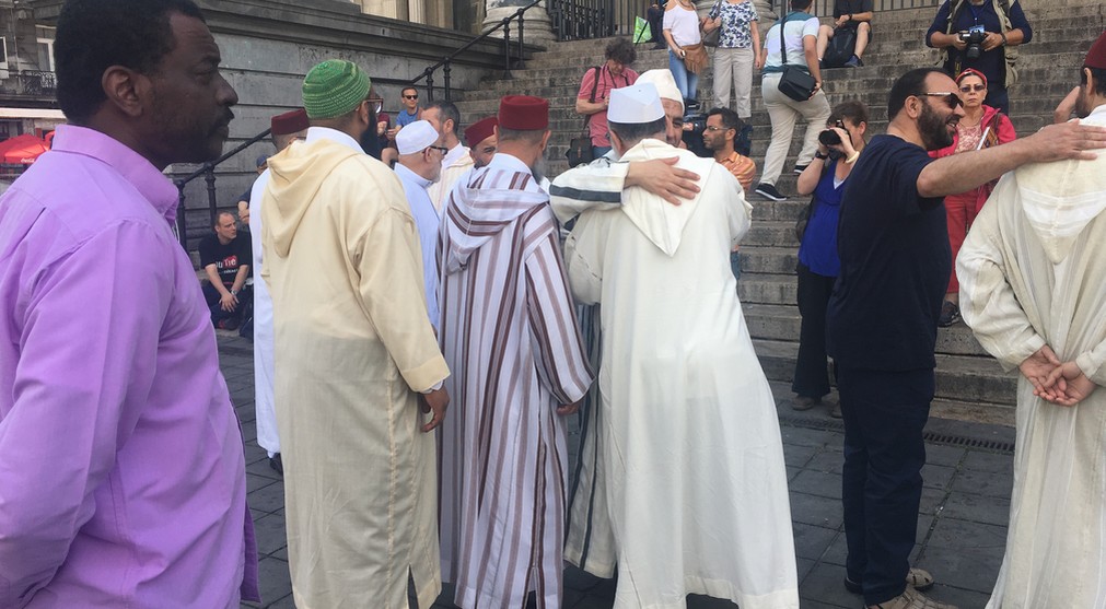 Imams - Marche contre le Terrorisme - Bruxelles 3