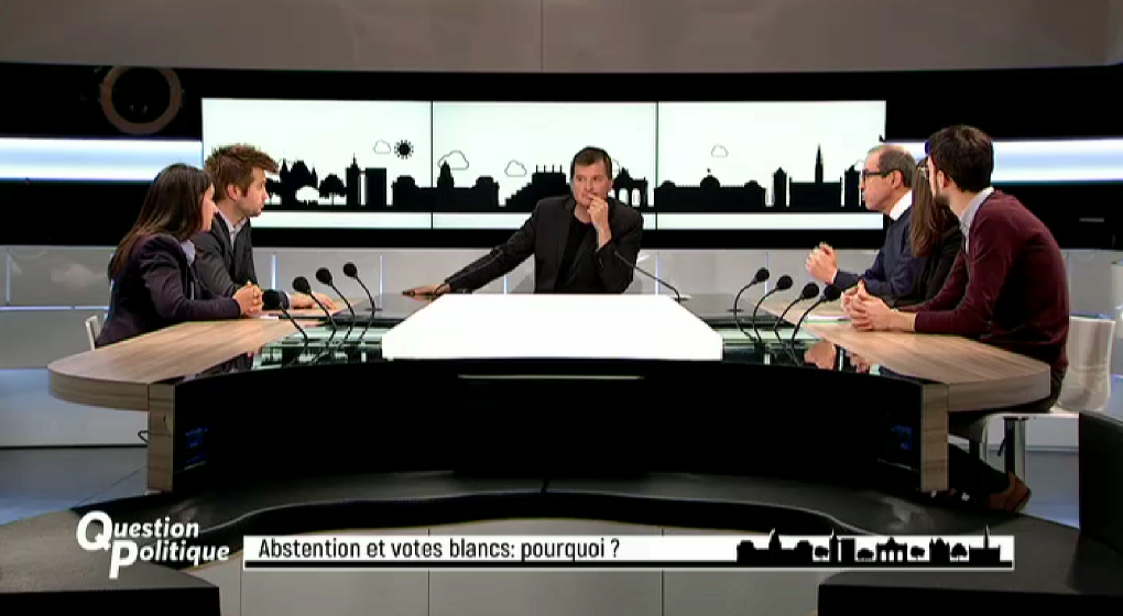 abstention et votes blancs : pourquoi ? sur BX1 dans l'émission Question Politique