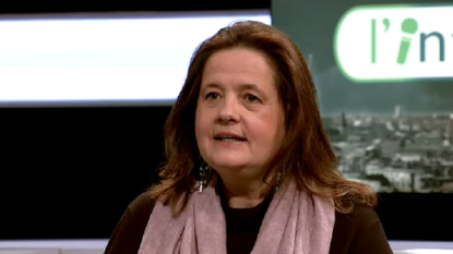 Julie de Groote (CDH) à propos de la semaine de 38h dans l'émission " L'interview" Sur BX1