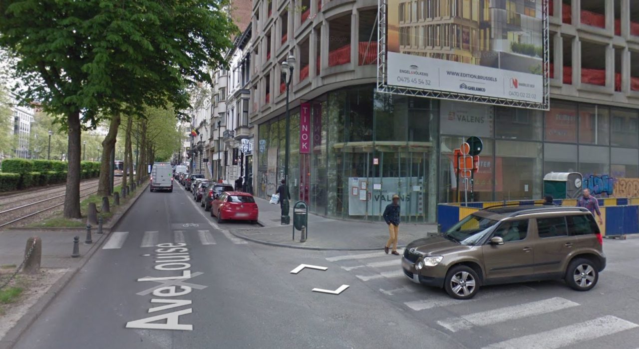 Chantier fantôme à avenue louise - BX1