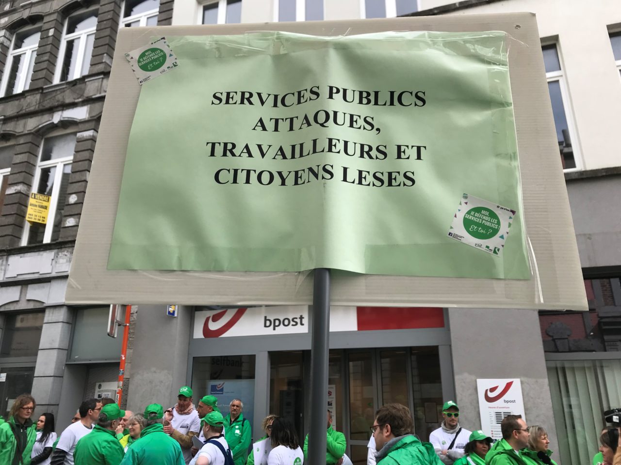 La CSC à la rencontre des services publics et les citoyens vendredi à Mons