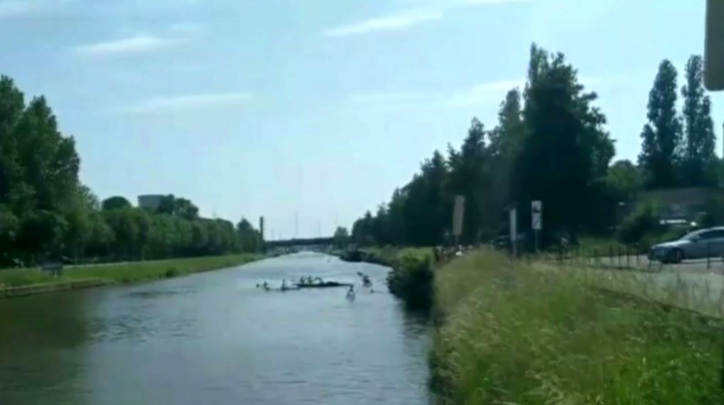 Se baigner dans le canal de Bruxelles, une mauvaise idée interdite et dangereuse - BX1