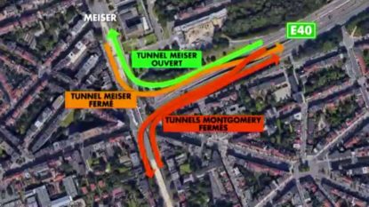 Travaux Reyers : évitez le secteur pour l'heure de pointe du soir