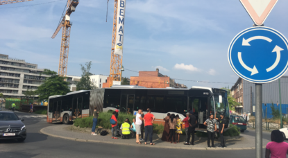Molenbeek: images impressionnantes après un accident de bus dont les freins ont lâché