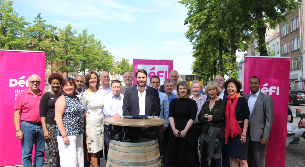 Elections communales: Défi présente sa liste à Bruxelles-ville