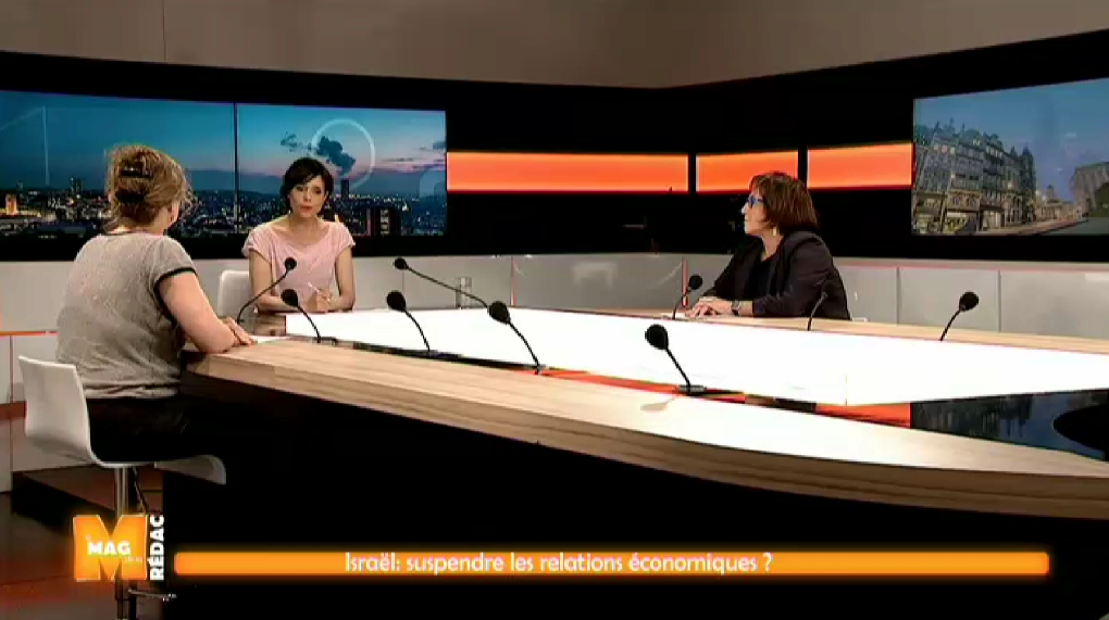 La Région bruxelloise doit-elle suspendre les missions économiques en Israël ? Débat dans #M - BX1