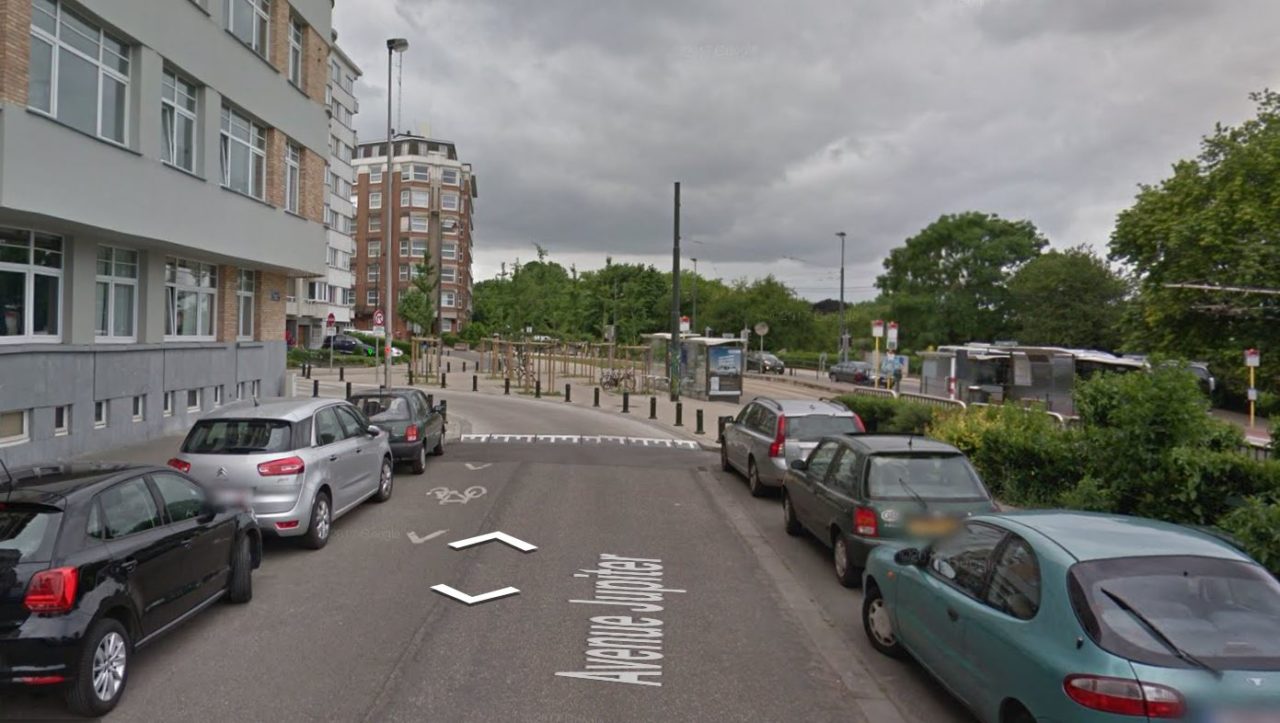 Un petit obus trouvé à Forest - BX1