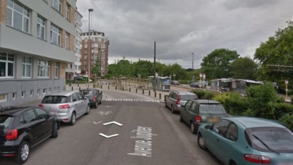 Un petit obus trouvé à Forest - BX1