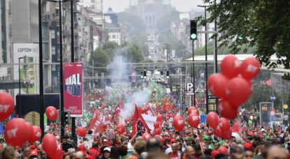 Manifestation pour les pensions : entre 55.000 et 70.000 personnes ont défilé à Bruxelles - BX1