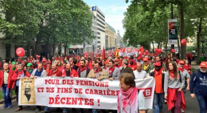 Manifestation pour les pensions : entre 55.000 et 70.000 personnes ont défilé à Bruxelles - BX1