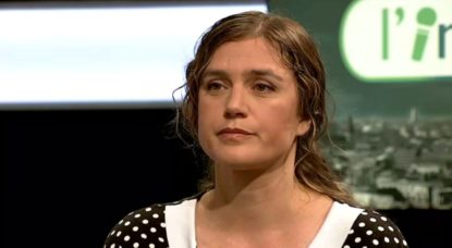 Zoé Genot à propos d'une politique d'intimidation du gouvernement fédéral dans l'émission "L'interview" sur BX1