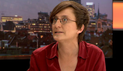 Virginie STRUB, membre du Collectif F.(s) à propos des postes de direction des théâtres - BX1