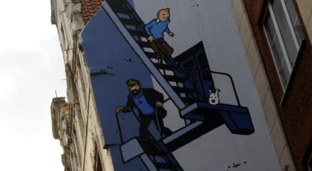 Remise à neuf et ajout de fresque BD à Bruxelles - BX1