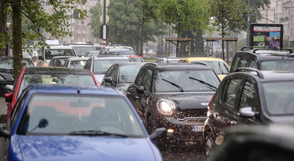 perte de 25% de temps pour les transports en commun de Bruxelles - BX1