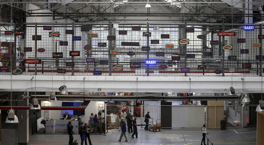 21.000 visiteurs pour le week-end d'ouverture du nouveau musée Kanal - bx1