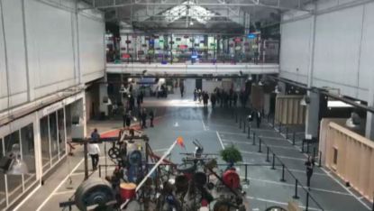 Inauguration du Kanal-Centre Pompidou