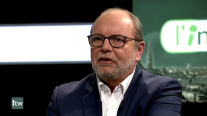 Alain Hutchinson à propos des institutions européennes dans l'émission "l'Interview" sur BX1