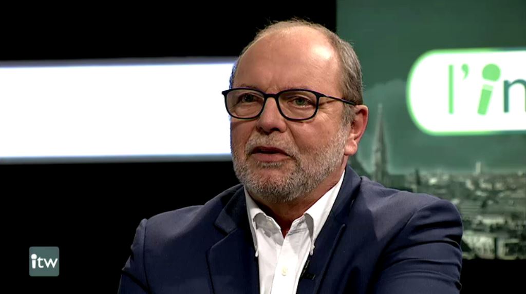 Alain Hutchinson à propos des institutions européennes dans l'émission 