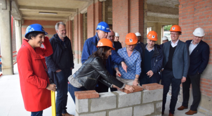 début des travaux de la plus grande crèche de Bruxelles dans le site de l'ancienne École centrale des Arts et Métiers - BX1