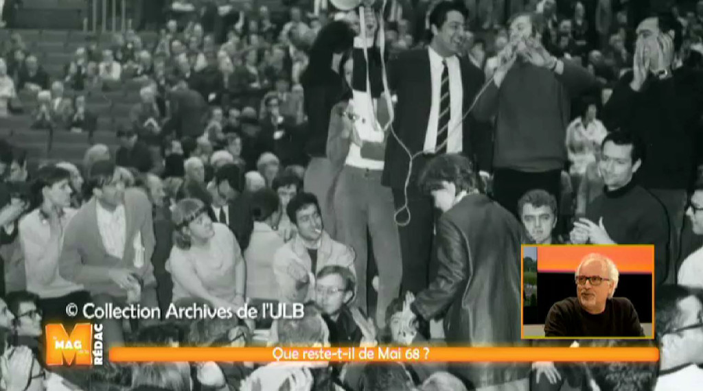 Andréa Rea à propos de Mai 68 durant #M le magazine sur BX1