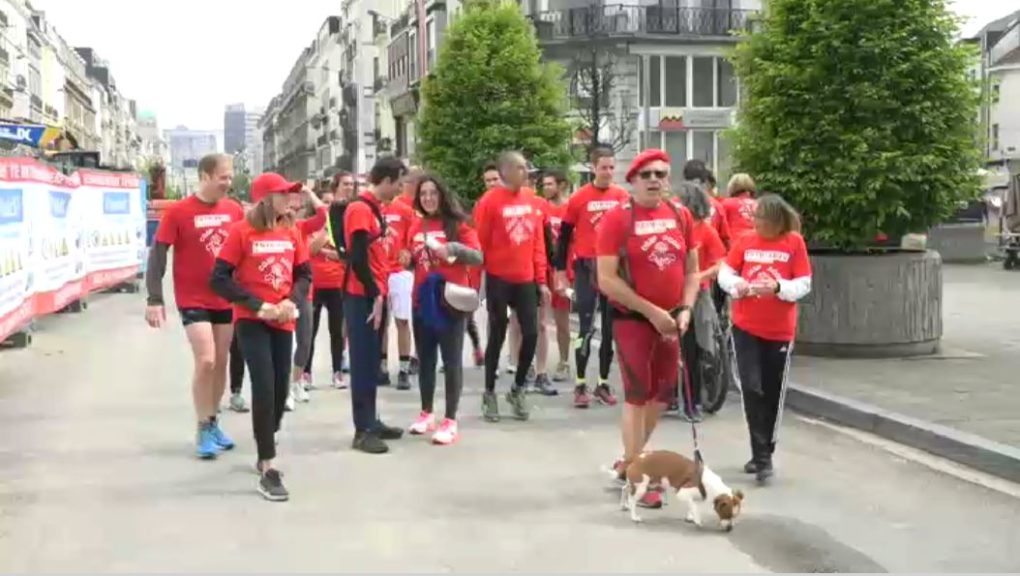 running sportif de la CGSP le 1er Mai - BX1