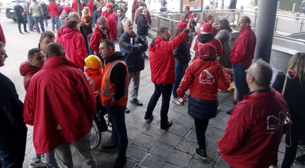 membre de l'union socialiste FGTB-CGSP/ ABVV-ACOD le 1er Mai