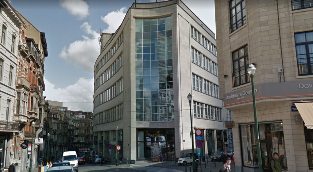 Bâtiment Belgacom-Proximus Place du Sablon - Google Street View