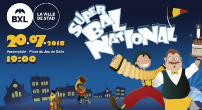 Bal National 2018 - Affiche - Ville de Bruxelles
