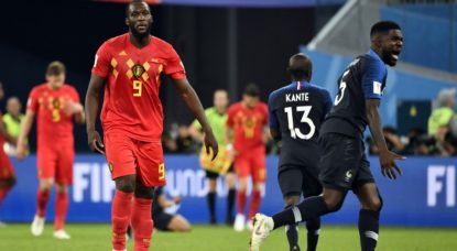 Romelu Lukaku - Déception Belgique-France - Belga Dirk Waem