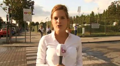 Marine Hubert - Duplex Stade Roi Baudouin - Memorial Van Damme