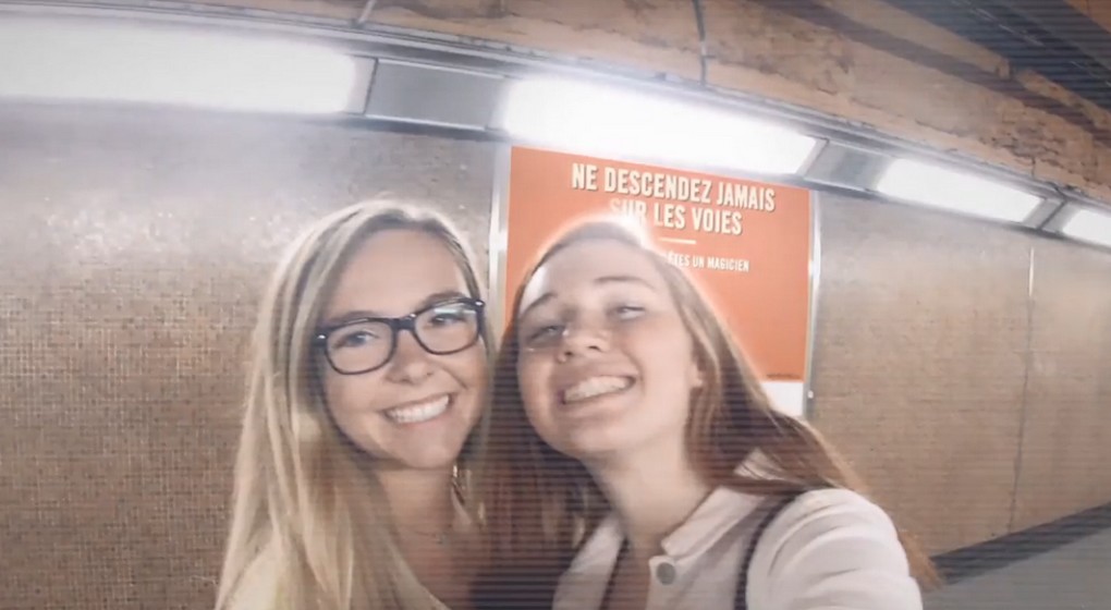 Campagne métro Stib The Smartphone