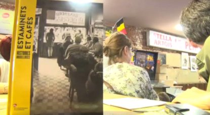 Livre historique - Estaminets et cafés bruxellois - Belga