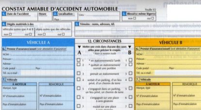 Constat Accident - Illustration Wikimedia