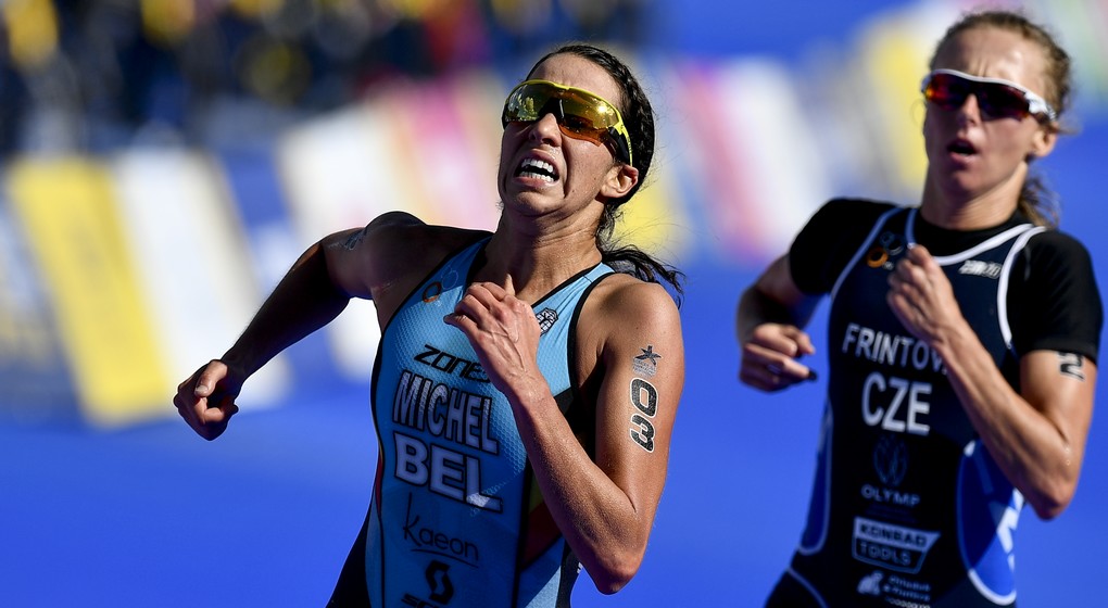 Championnats d'Europe 2018 Triathlon - Claire Michel - Belga Eric Lalmand