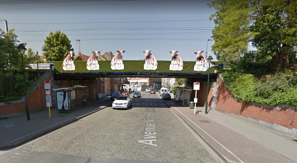 Forest - Pont SNCB Avenue Victor Rousseau