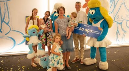 Schtroumpf Experience - 60000 visiteurs