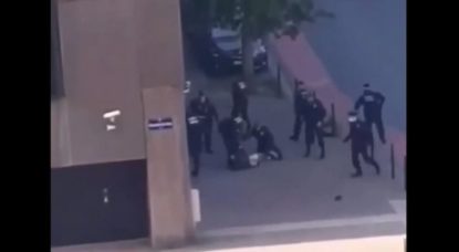 Intervention Police Chaussée d'Anvers - 17092018