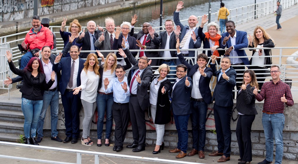 cdH-CD&V+ Molenbeek - Photo groupe