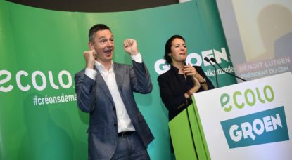 Ecolo-Groen - Joie Benoit Hellings Zakia Khattabi - Belga Laurie Dieffembacq
