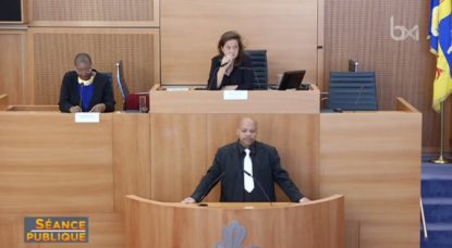 Séance Publique - Parlement francophone bruxellois 16102018