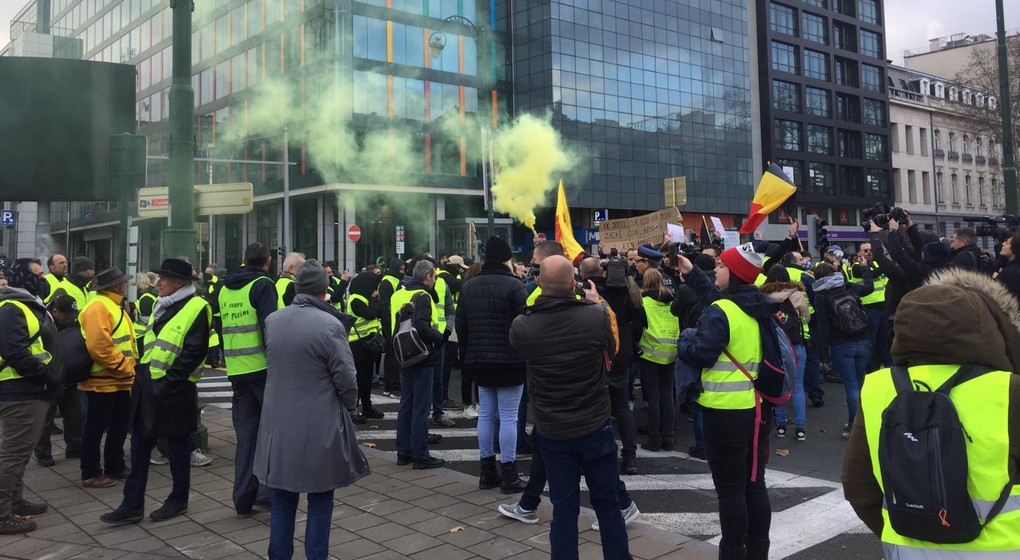 Gilets jaunes - Blocage Arts-Loi