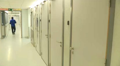 Couloir Hôpital Psychiatrie - Illustration BX1