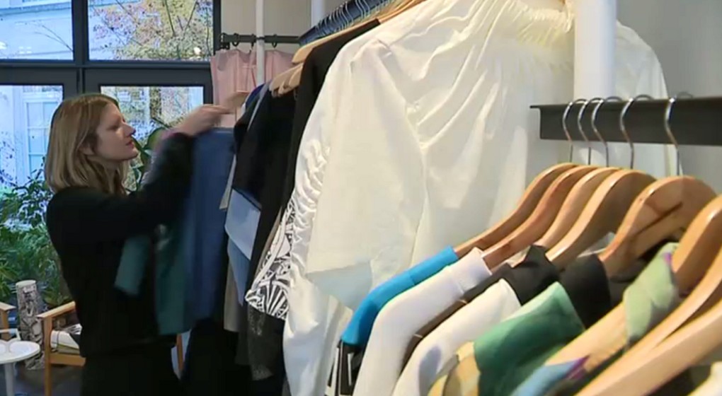 Pop-up Store Dansaert - Magasin illustration BX1