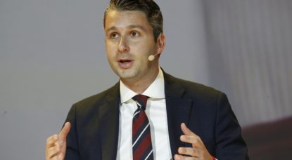 Bart Claes - Président Jongeren Jeunes Vlaams Belang - Belga Nicolas Maeterlinck