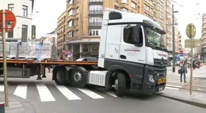 Camion - Place Flagey Ixelles - BX1