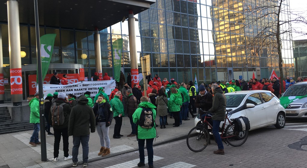 Piquet de grève - Grève nationale 13022019 - Marie-Noëlle Dinant BX1