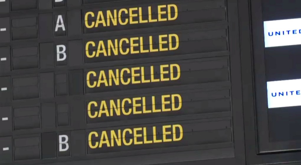 Vols annulés - Brussels Airport Aéroport de Zaventem - Belga Vidéo