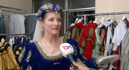 Natacha Regnier - Ommegang Costume